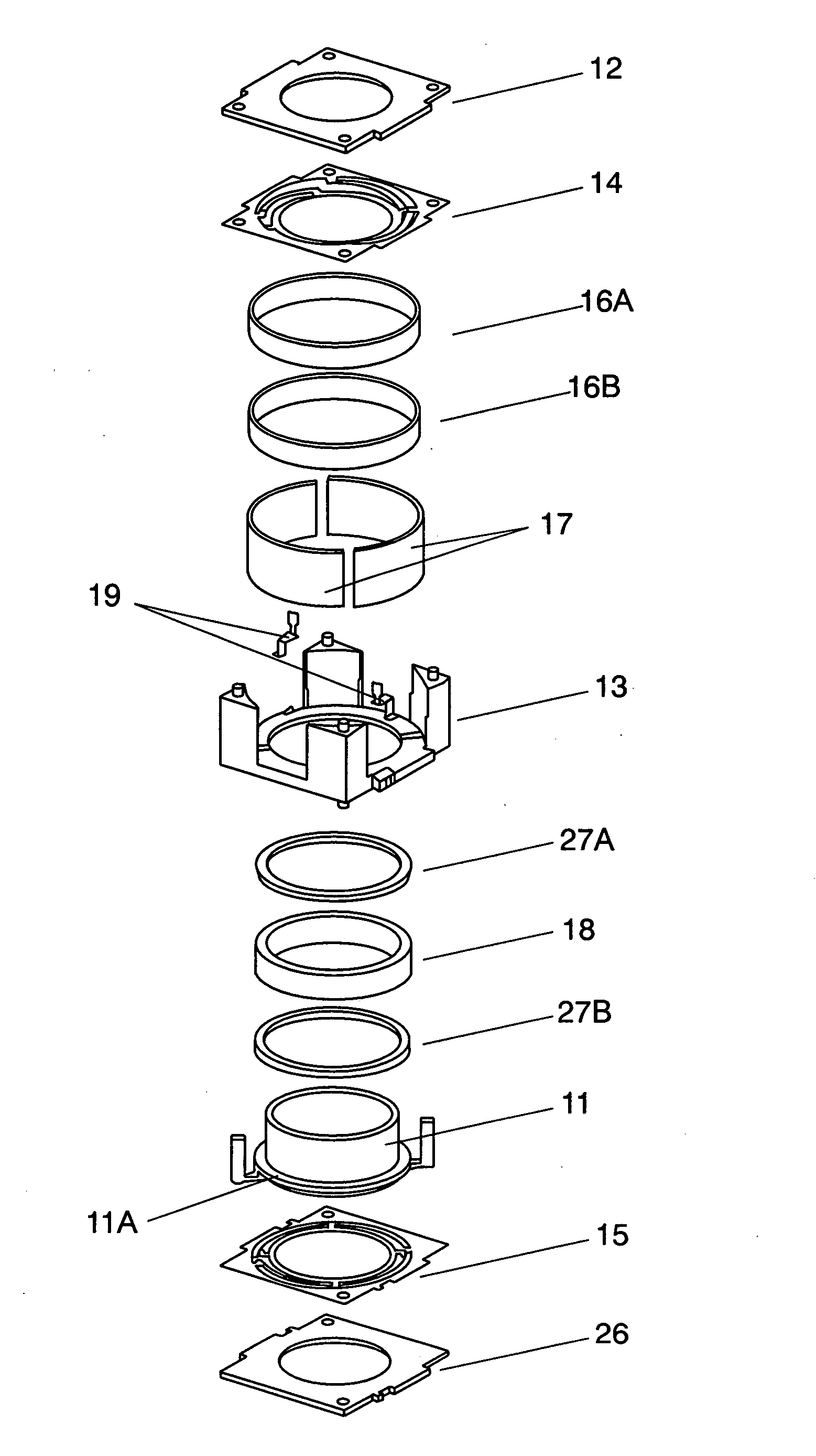 Lens actuator, and electronic device using the same