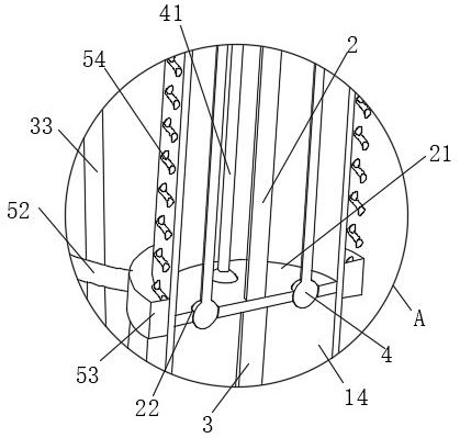 Water quality detecting and sampling device for shrimp and crab polyculture in rice field