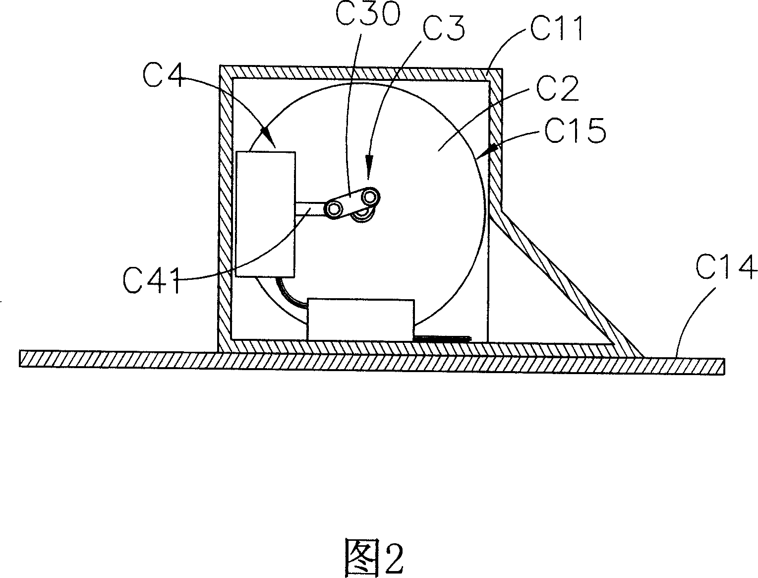 Wind power generation plant of delivery vehicle