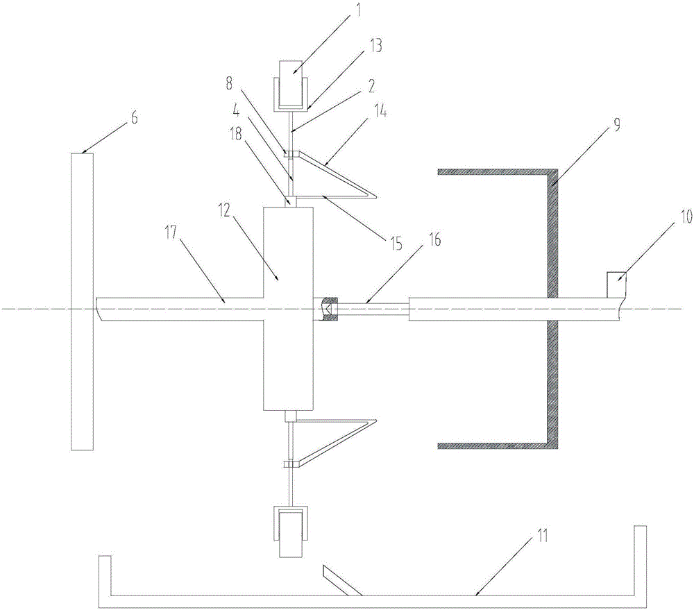 Three-jaw centering internal diameter measurement device and measurement method