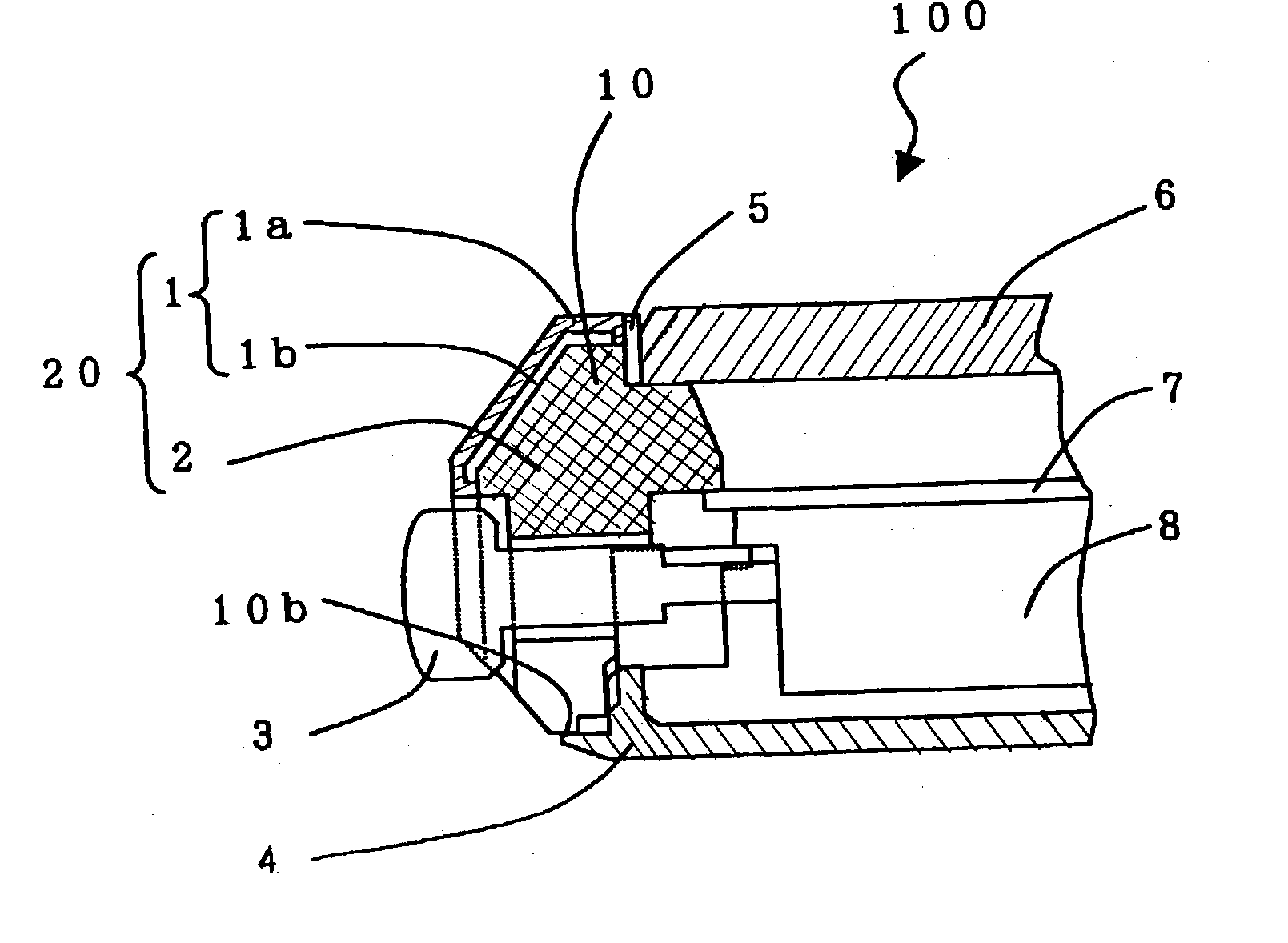 Exterior component for portable timepiece and portable timepiece