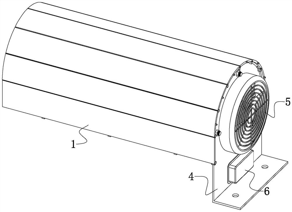 Active noise control device of gas station compressor