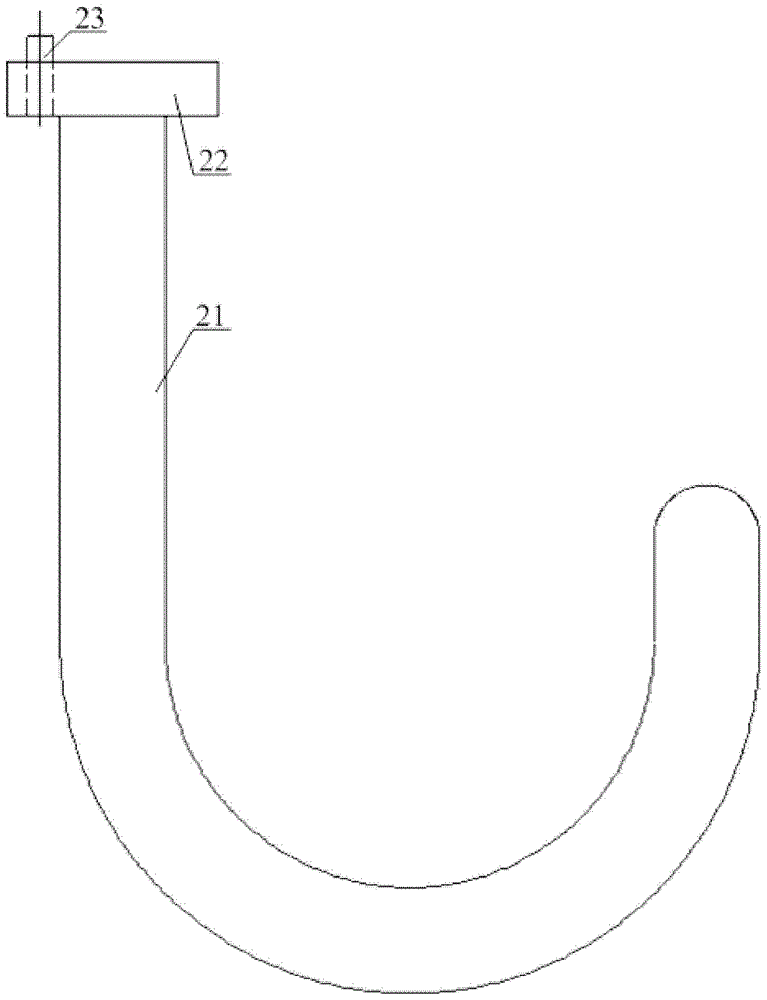 Limit hook device