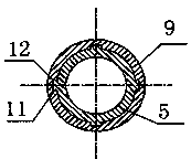 Expandable liner drilling device and its operating method