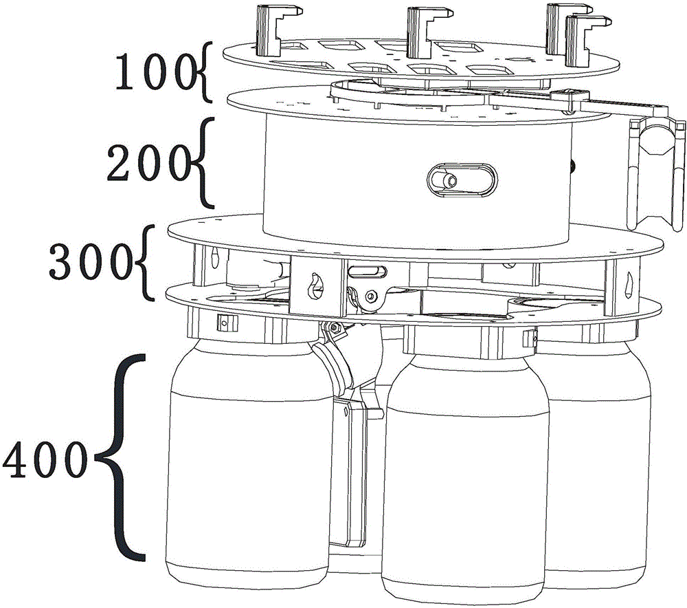 Unmanned aerial vehicle-mounted intelligent water sample collecting device