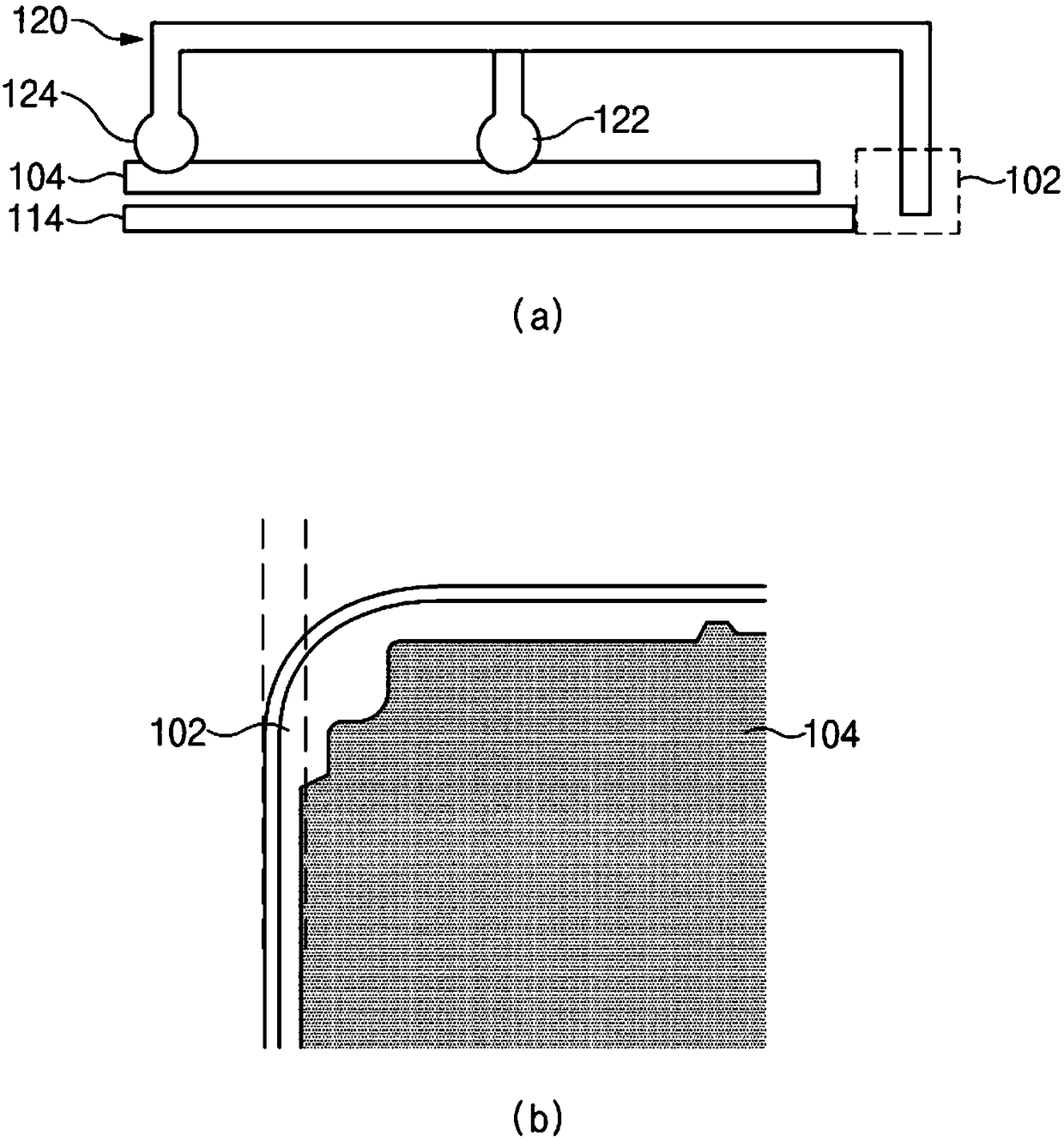 Electronic device comprising antenna which is using an electrically conductive material included in a housing of the electronic device