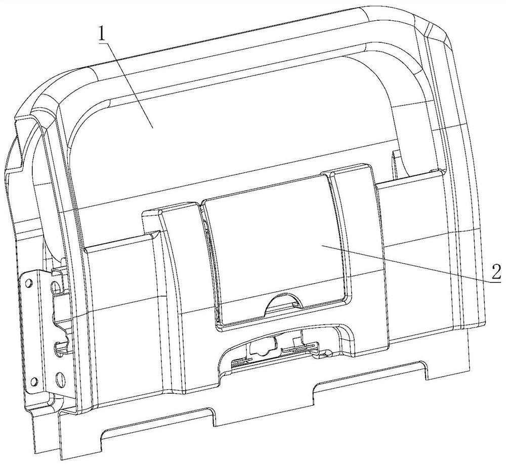 Aero seat mobile phone tablet support