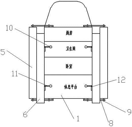 Expansible bee-keeping vehicle