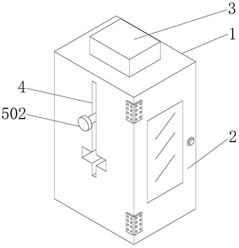 Automobile rear armor physical performance testing device