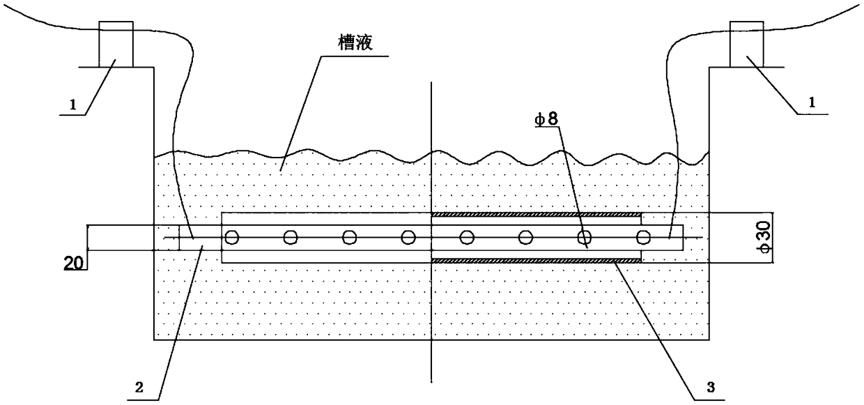 Micro-arc oxidation method for inner cavity structure