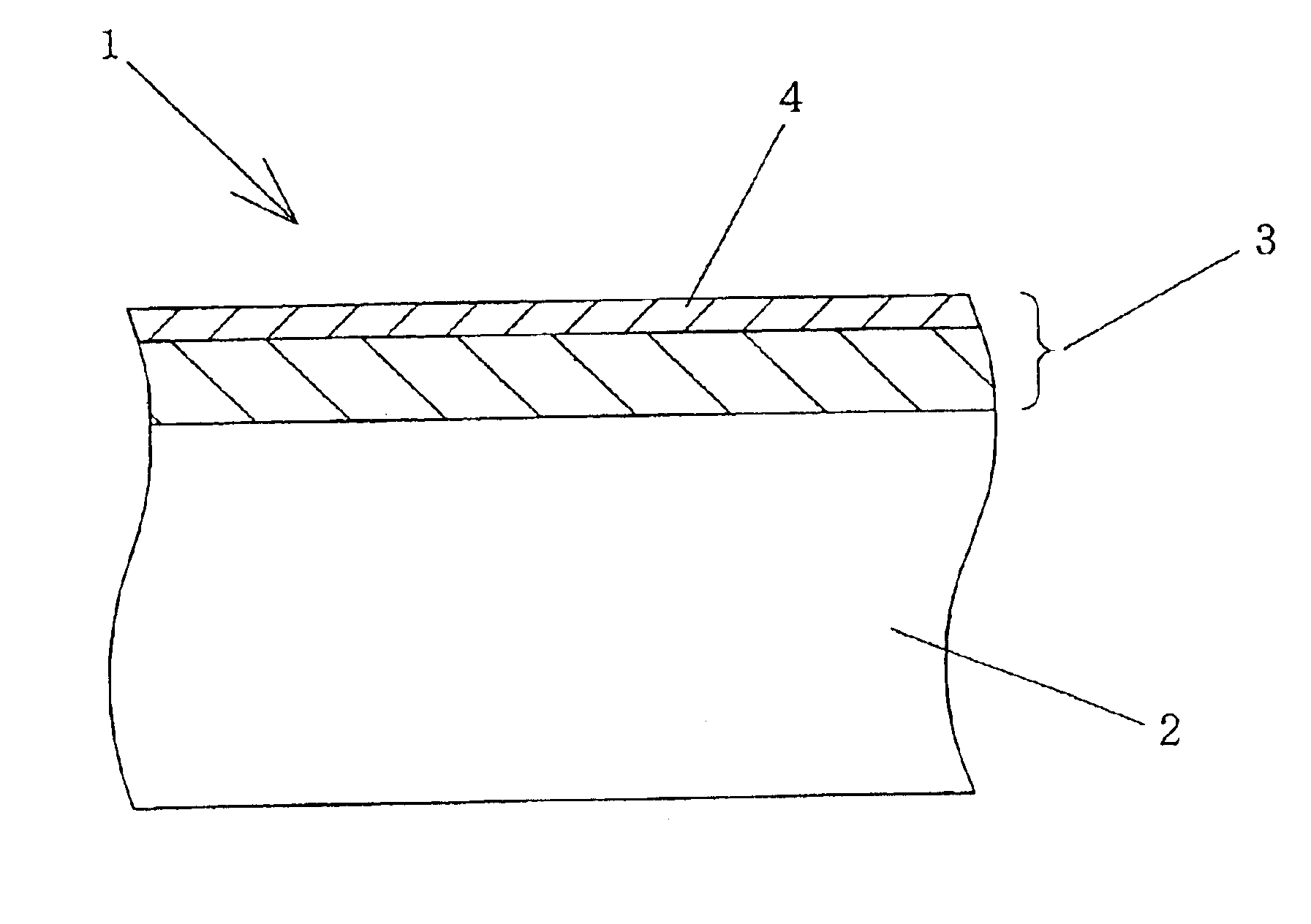 Plain bearing and process for producing the same