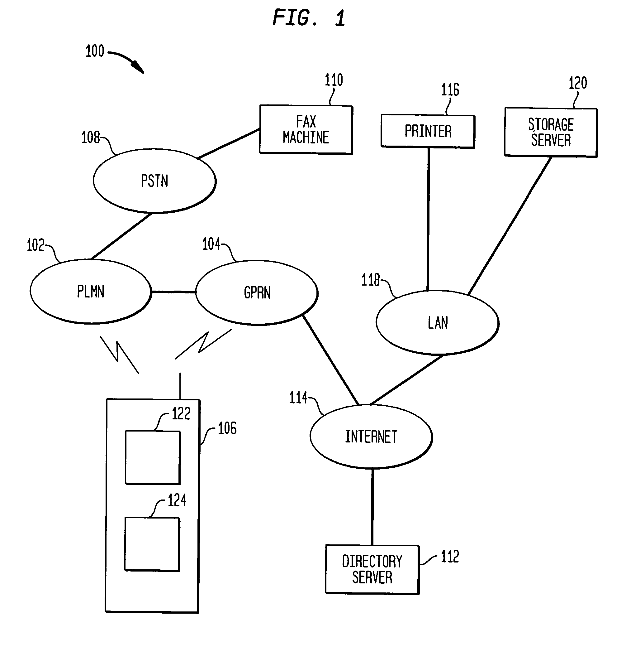 Methods and apparatus for facsimile reception in mobile devices having simultaneous voice and data capabilities