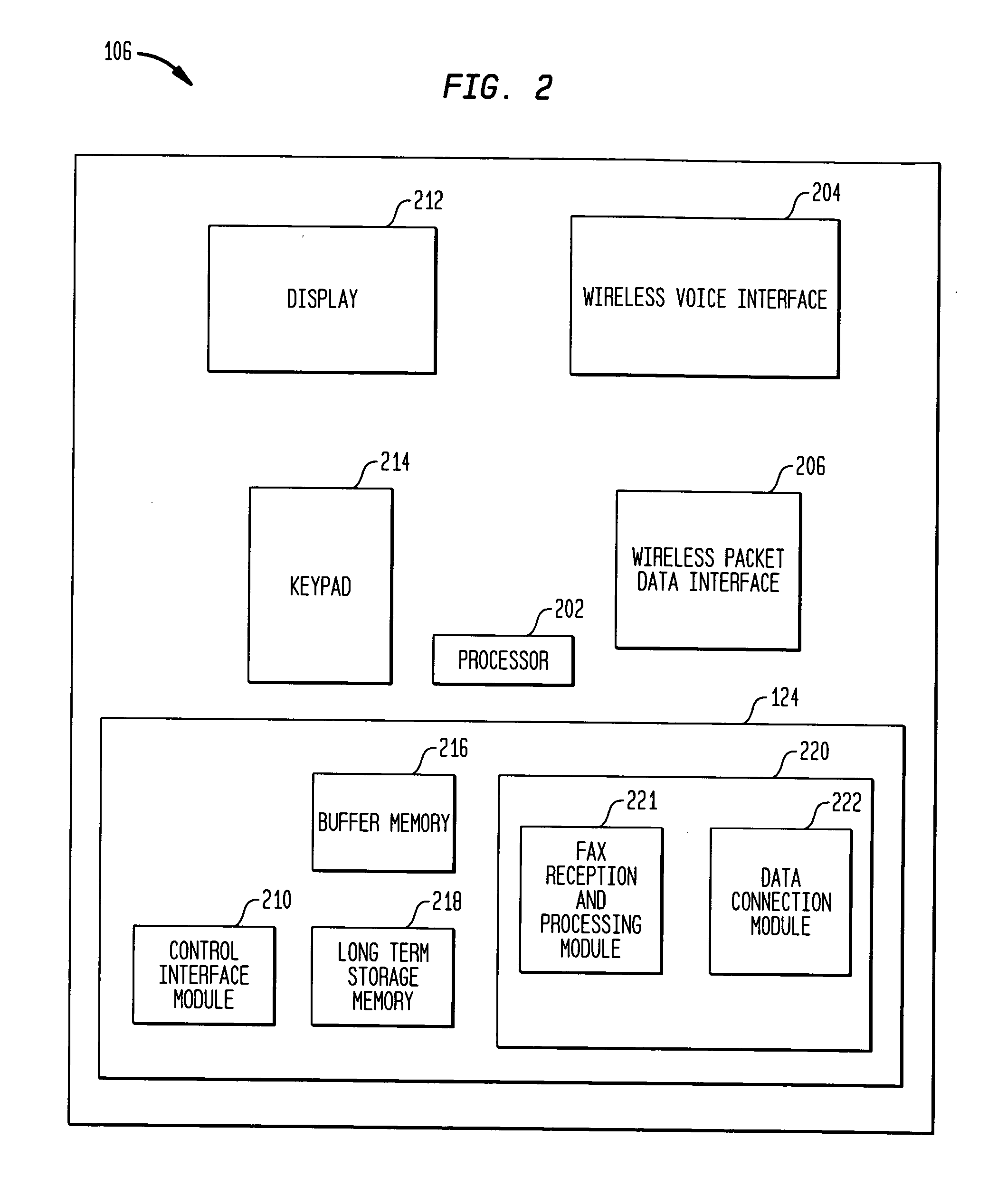 Methods and apparatus for facsimile reception in mobile devices having simultaneous voice and data capabilities