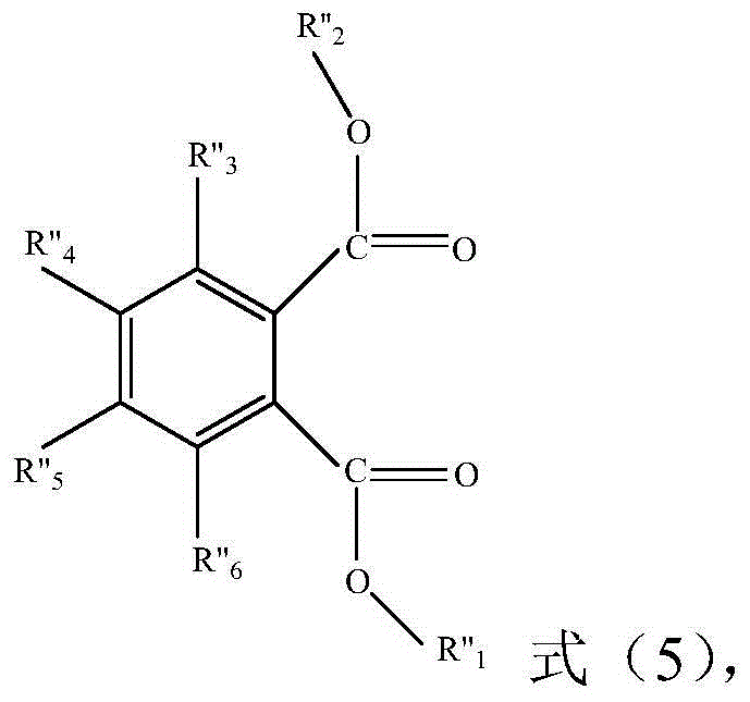 Catalyst component used for olefin polymerization and catalyst used for olefin polymerization and application