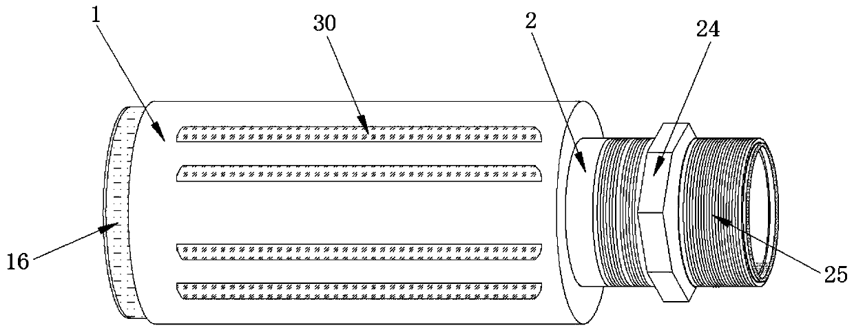 Exhaust muffler of 500T feeder and operation method thereof