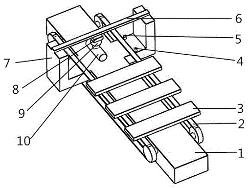 Automatic device for cleaning growing trays in hydroponic system