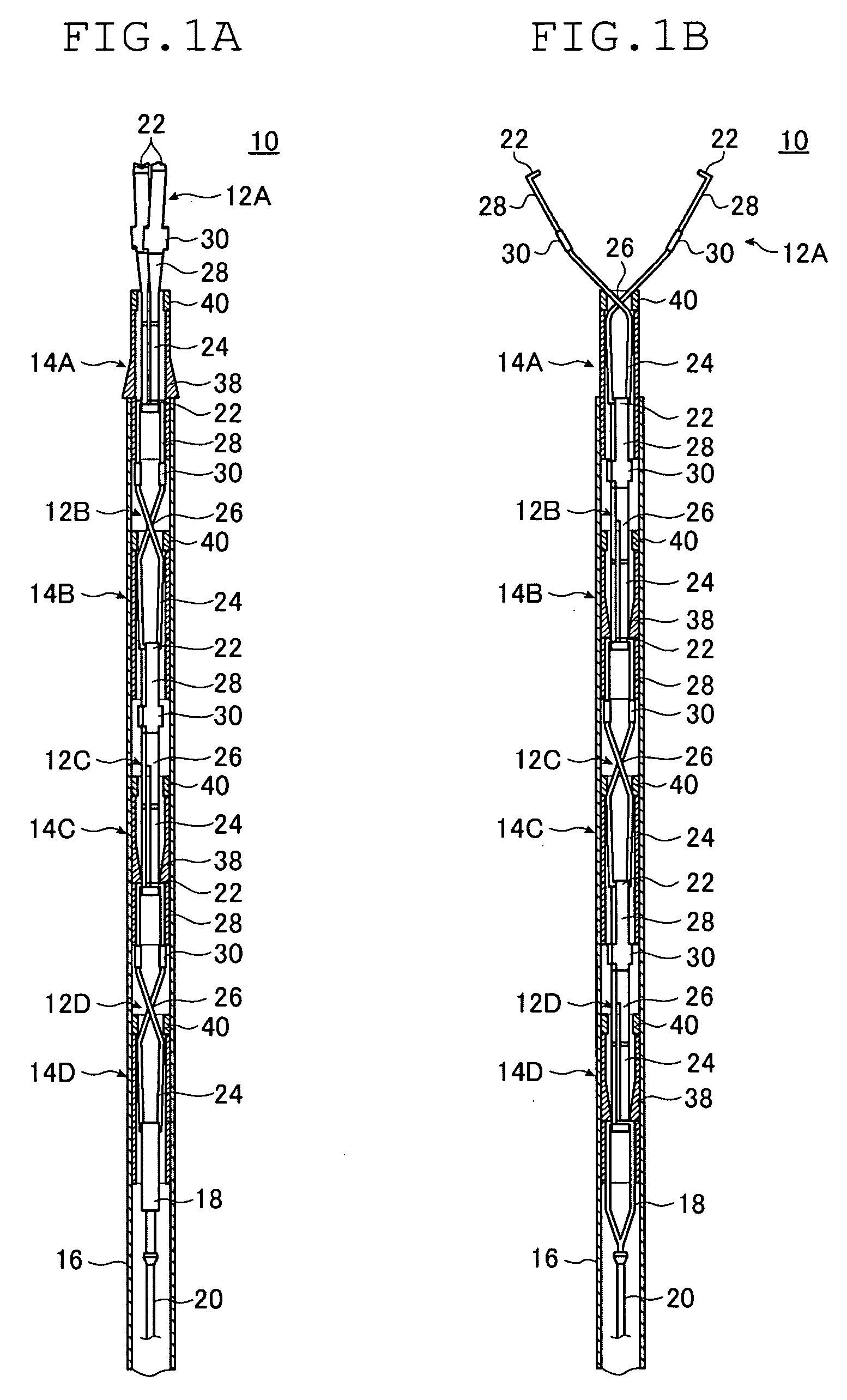 Magazine type clipping device