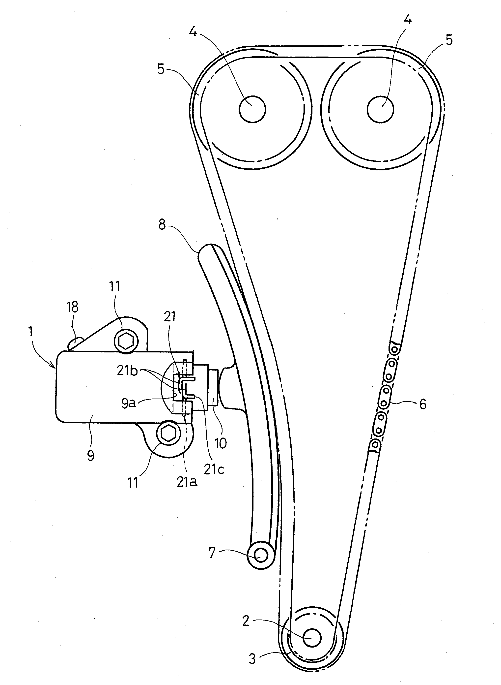 Chain tensioner