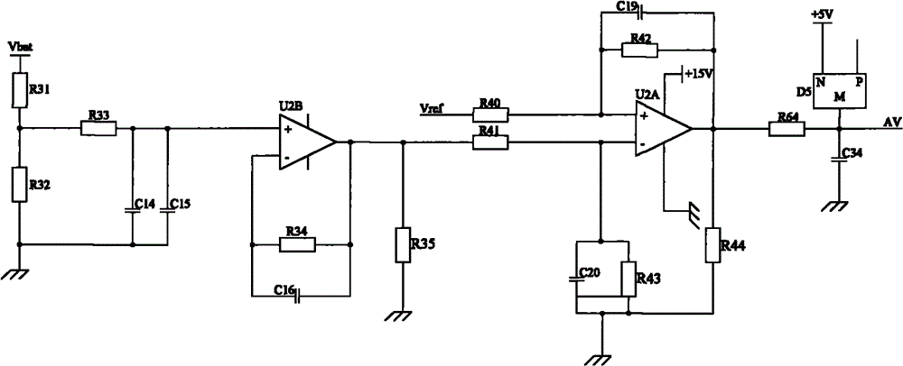 High power battery detection circuit of electric vehicle