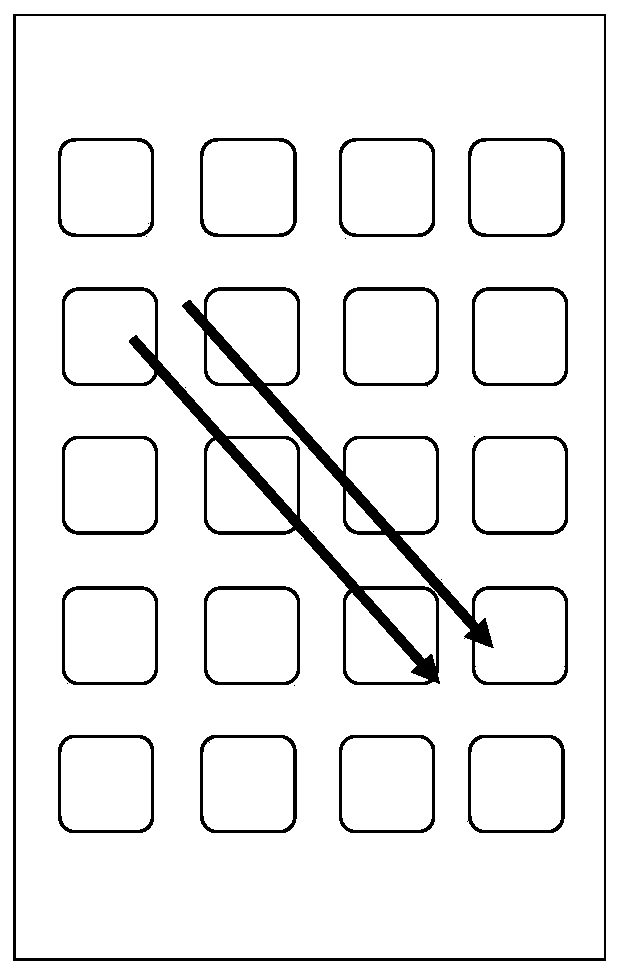 Application identifier display method and electronic equipment