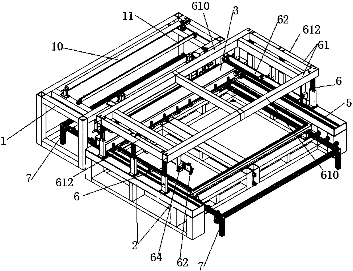 Automatic cloth hanging device