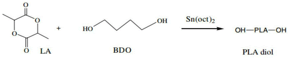 Bisoxazoline chain-extending polylactic acid polyhydric alcohol with low-acid value and preparation method for bisoxazoline chain-extending polylactic acid polyhydric alcohol with low-acid value