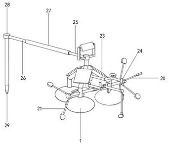 Bird repelling device for mud flat crab culture