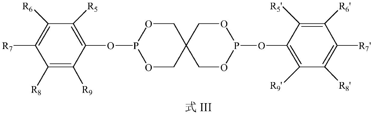 A kind of halogen-free flame retardant and polymer material using the halogen-free flame retardant