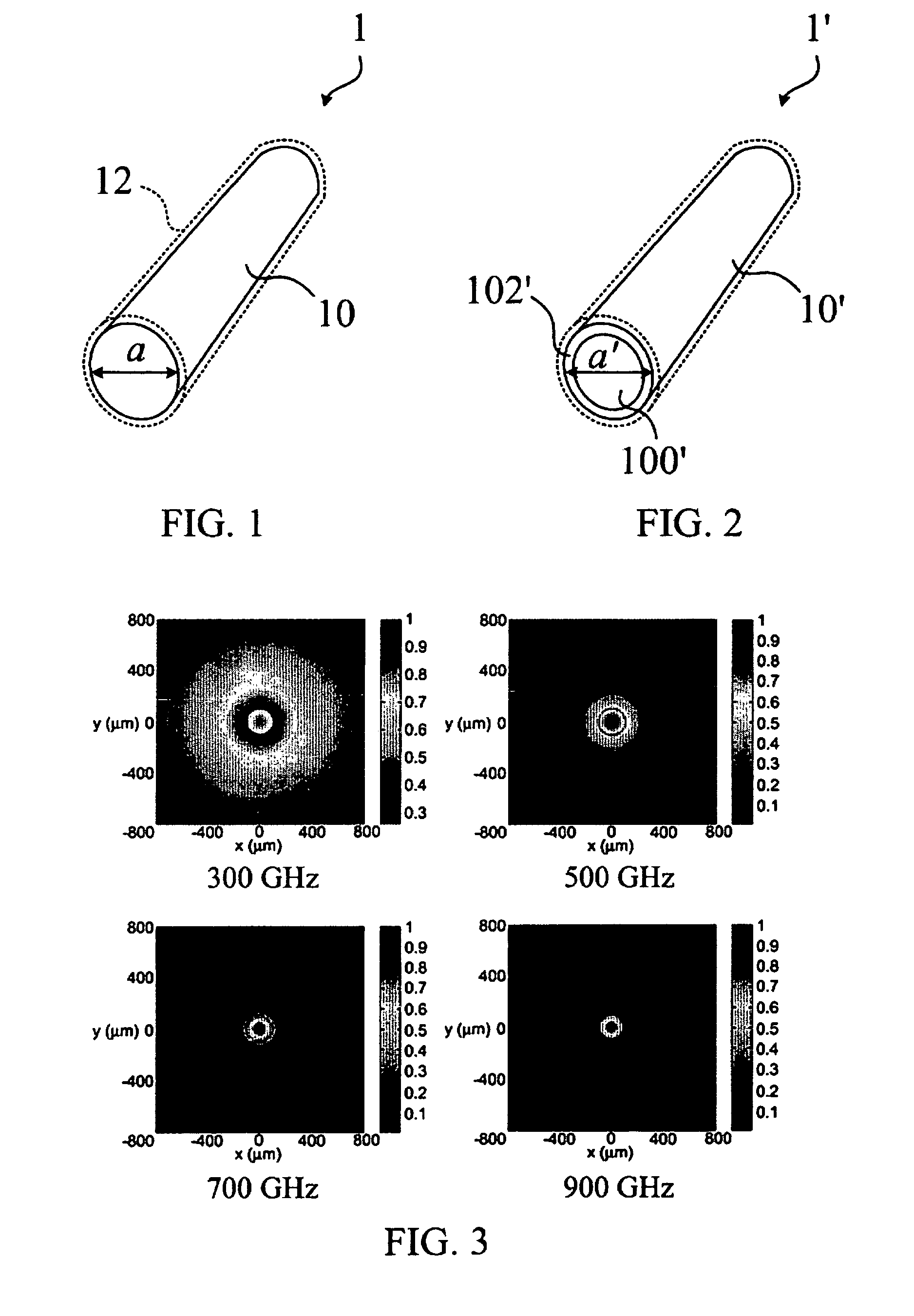 Plastic waveguide for terahertz wave