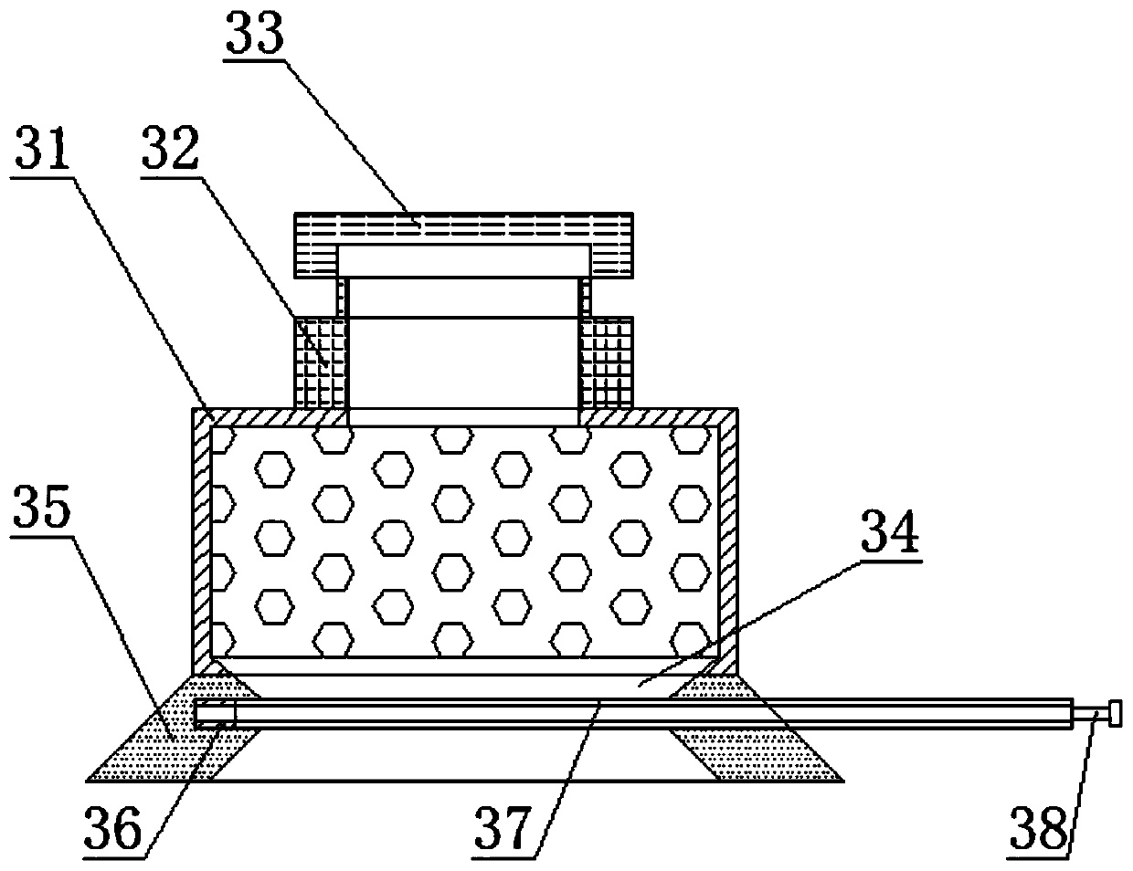 Mathematics probability experiment device for college teacher teaching