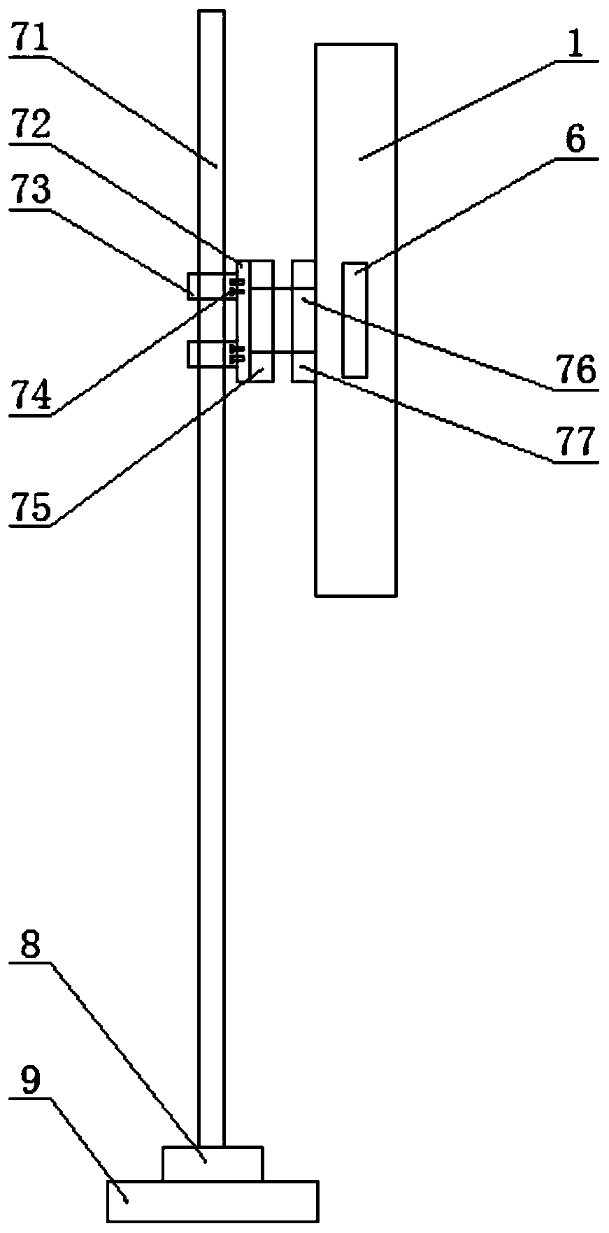 Mathematics probability experiment device for college teacher teaching