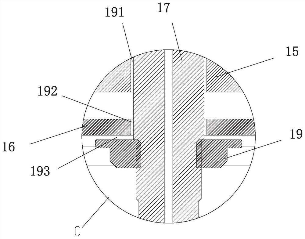 Thin-beam laser melting deposition additive manufacturing method and laser processing head used therefor