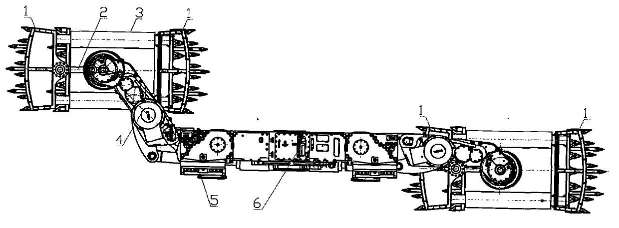 Bidirectional pounding and cutting excavating method and bidirectional pounding and cutting excavator for implementing same