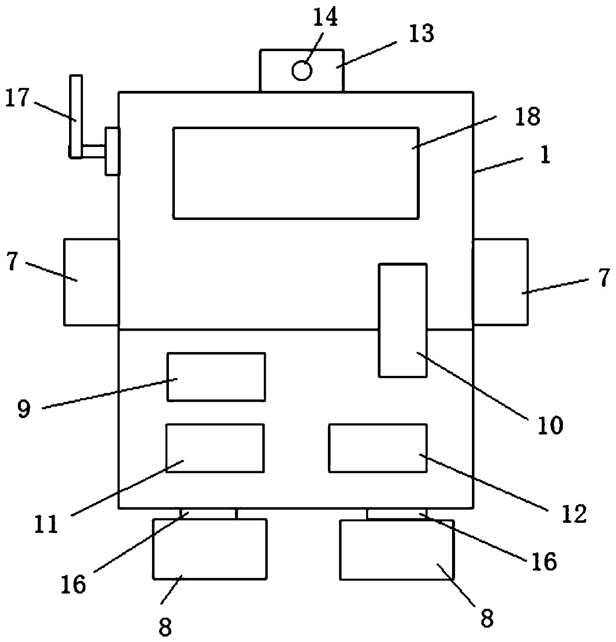 On-line monitoring system for noise and vibration of transformer