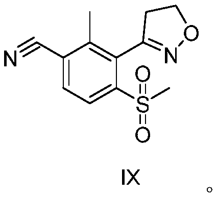 Topramezone intermediate and topramezone preparation method