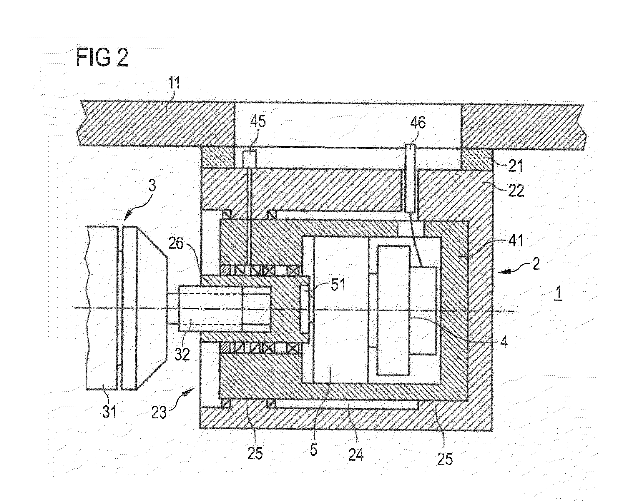 Drive end-block for a rotatable magnetron