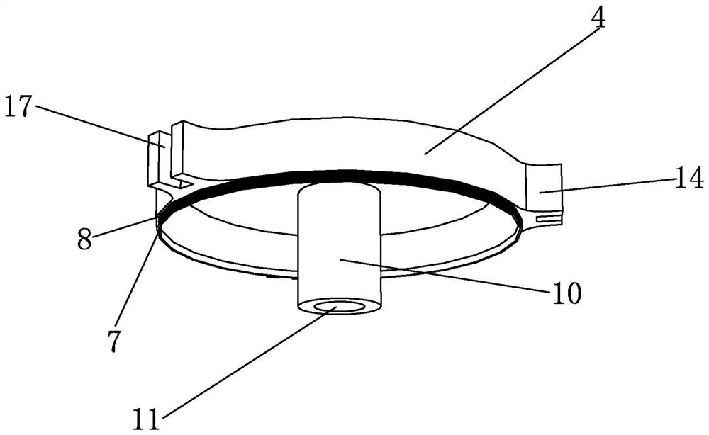 4, 4 '-methylenebis (3-chloro-2, 6-diethylaniline) waste storage device and storage method thereof