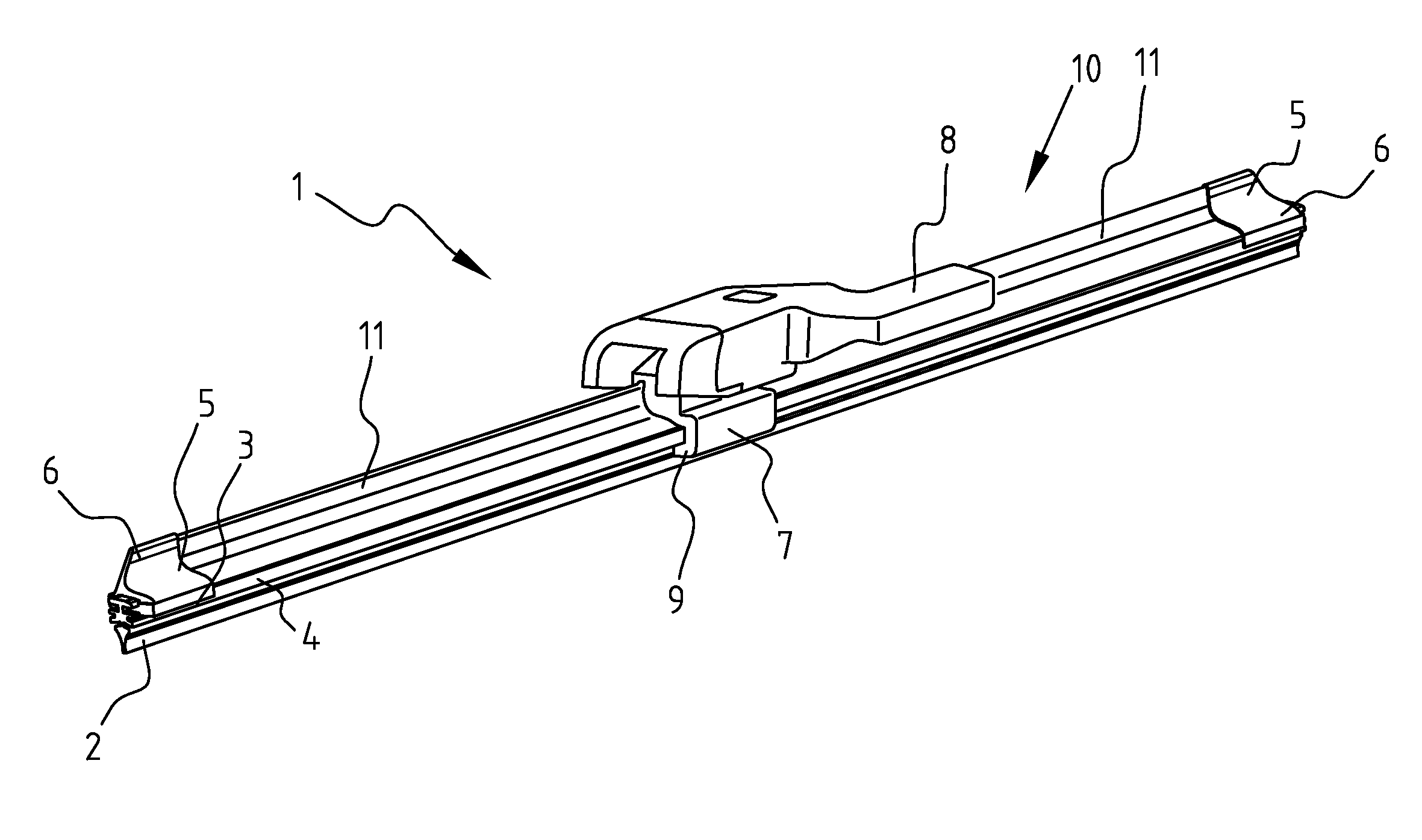 Windscreen wiper device