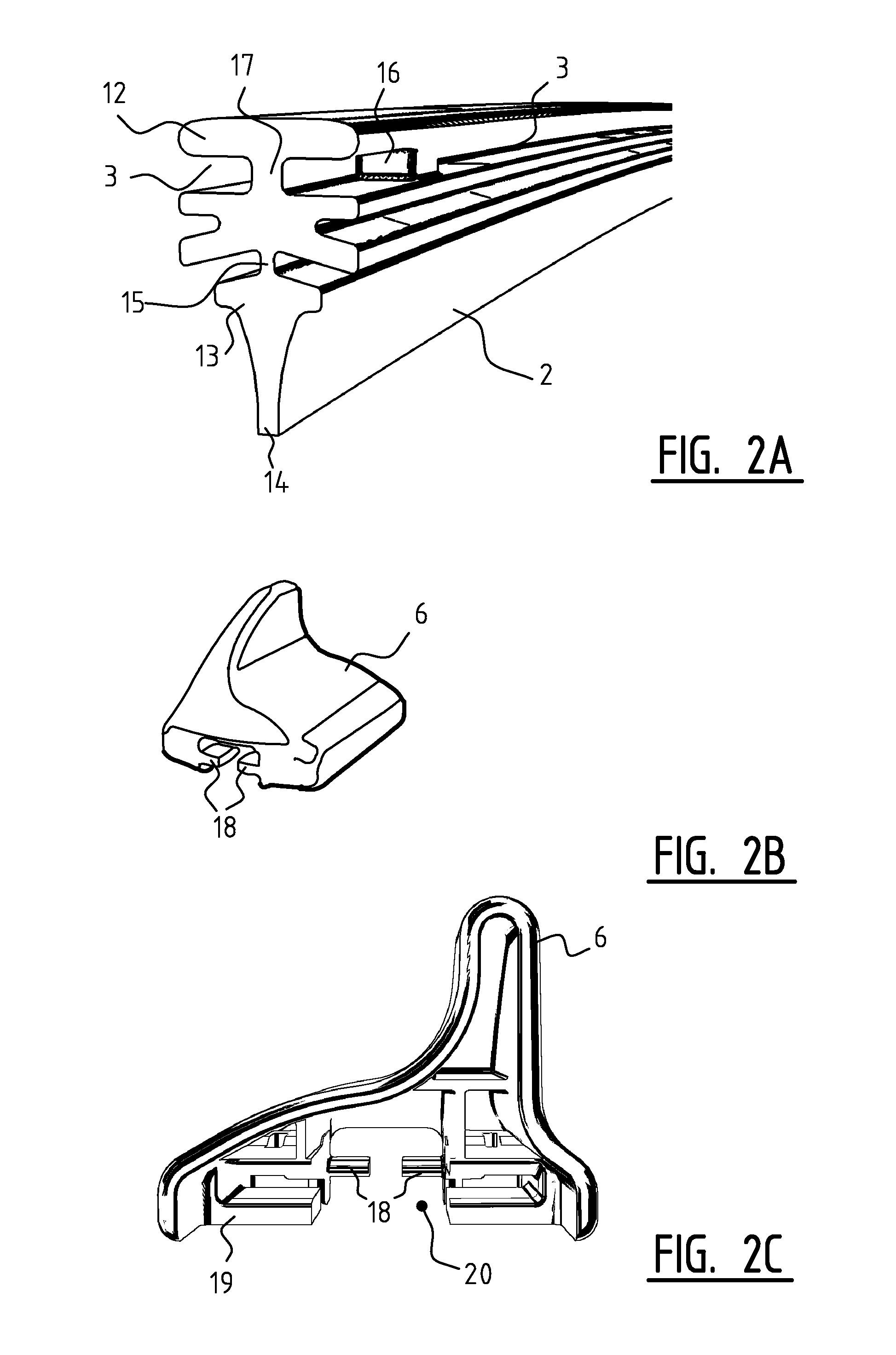 Windscreen wiper device