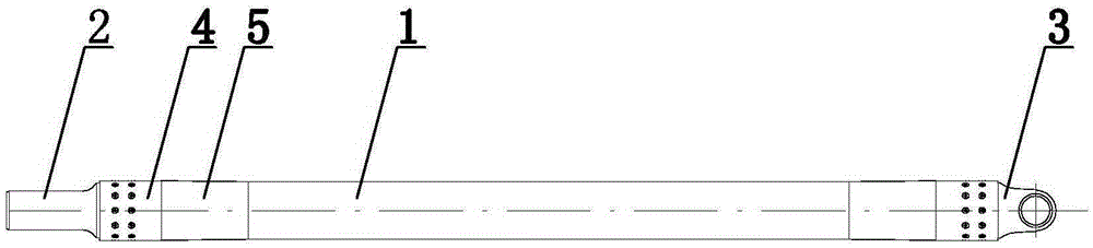 Transmission shaft for automobile