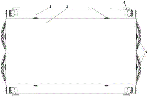 Lightweight battery box based on lattice structure