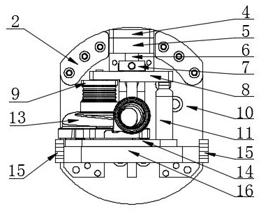 Flexible adjustment eccentric clamp for numerical control lathe and implementation method of flexible adjustment eccentric clamp