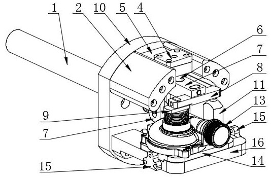 Flexible adjustment eccentric clamp for numerical control lathe and implementation method of flexible adjustment eccentric clamp