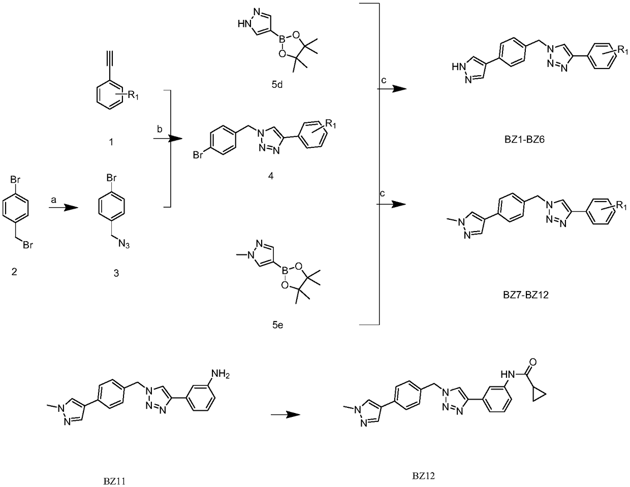 Pyrazole compounds and application thereof