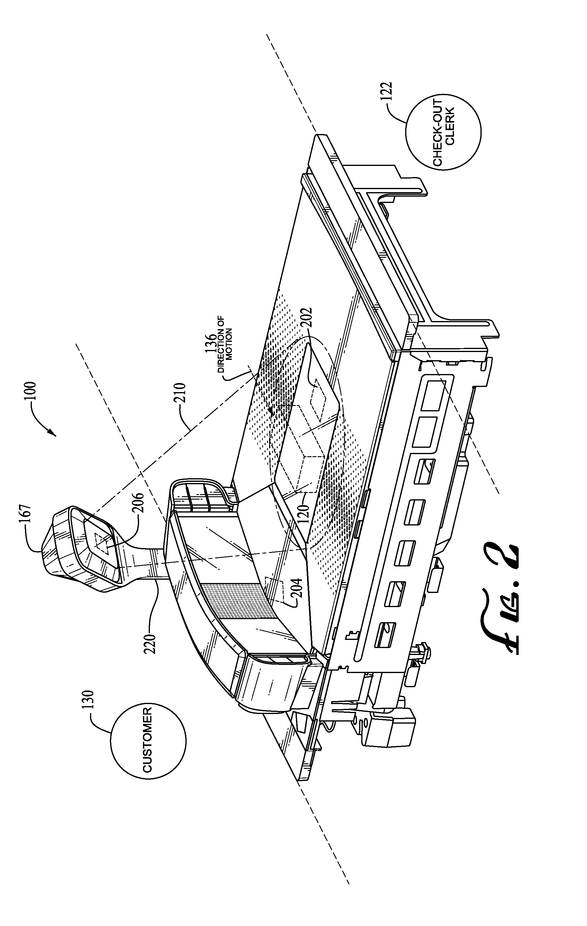 Data reader platter with integral features delineating a data-reading sweep region