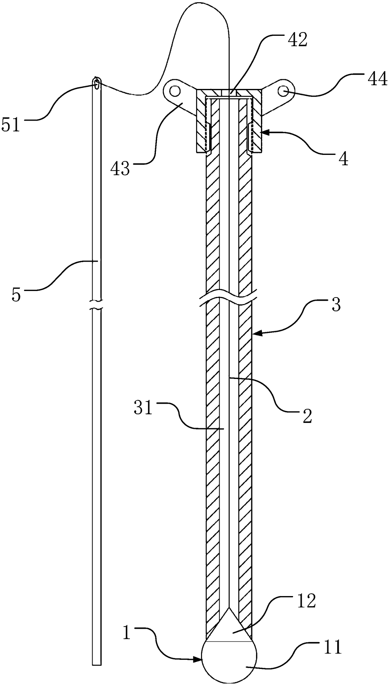 Puncture positioning device for intracranial lesion based on brain stereotaxic system