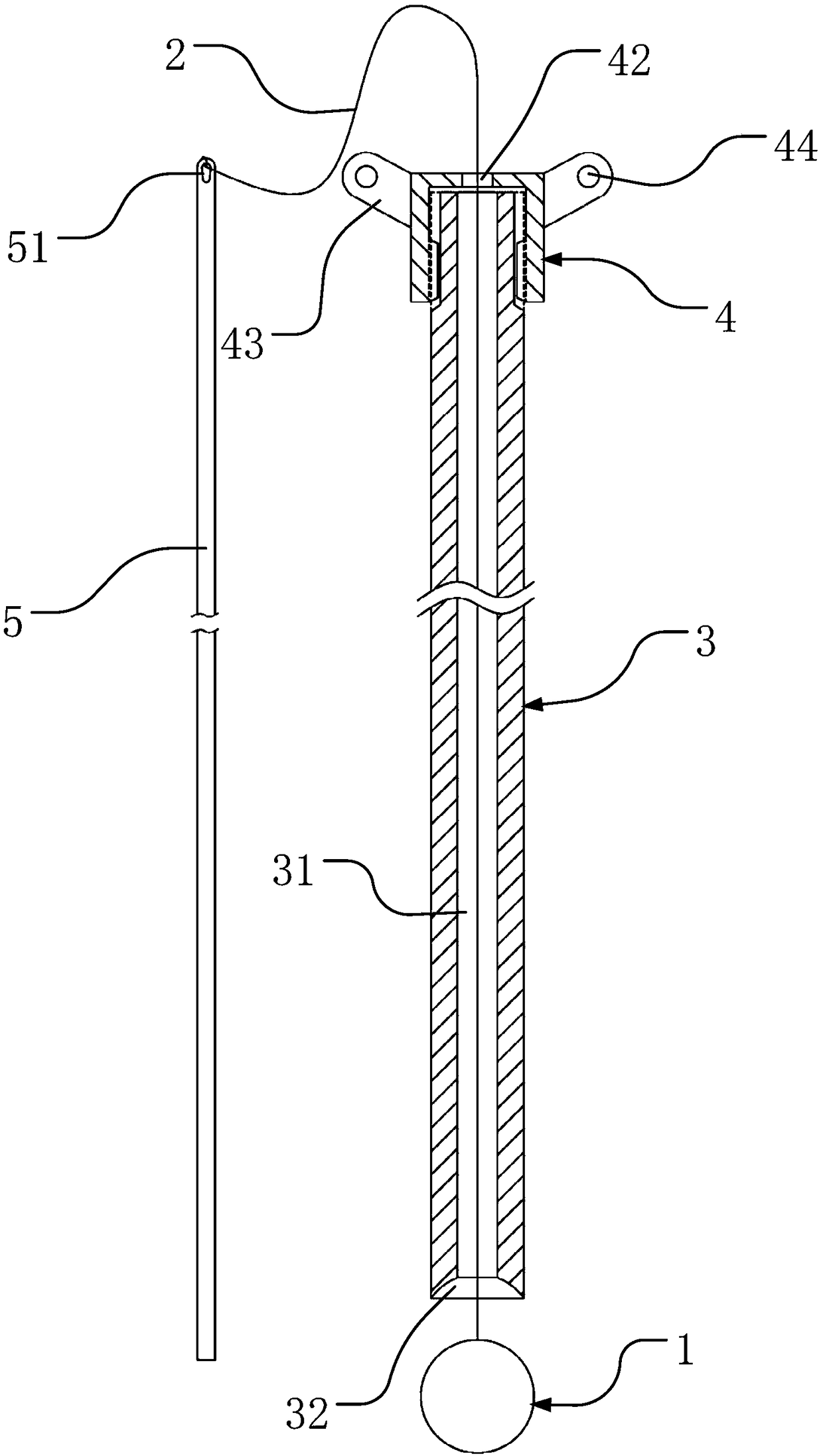 Puncture positioning device for intracranial lesion based on brain stereotaxic system