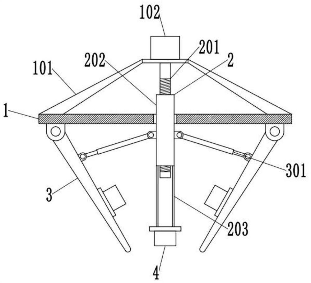 Atomization device based on Venturi principle and dust falling equipment