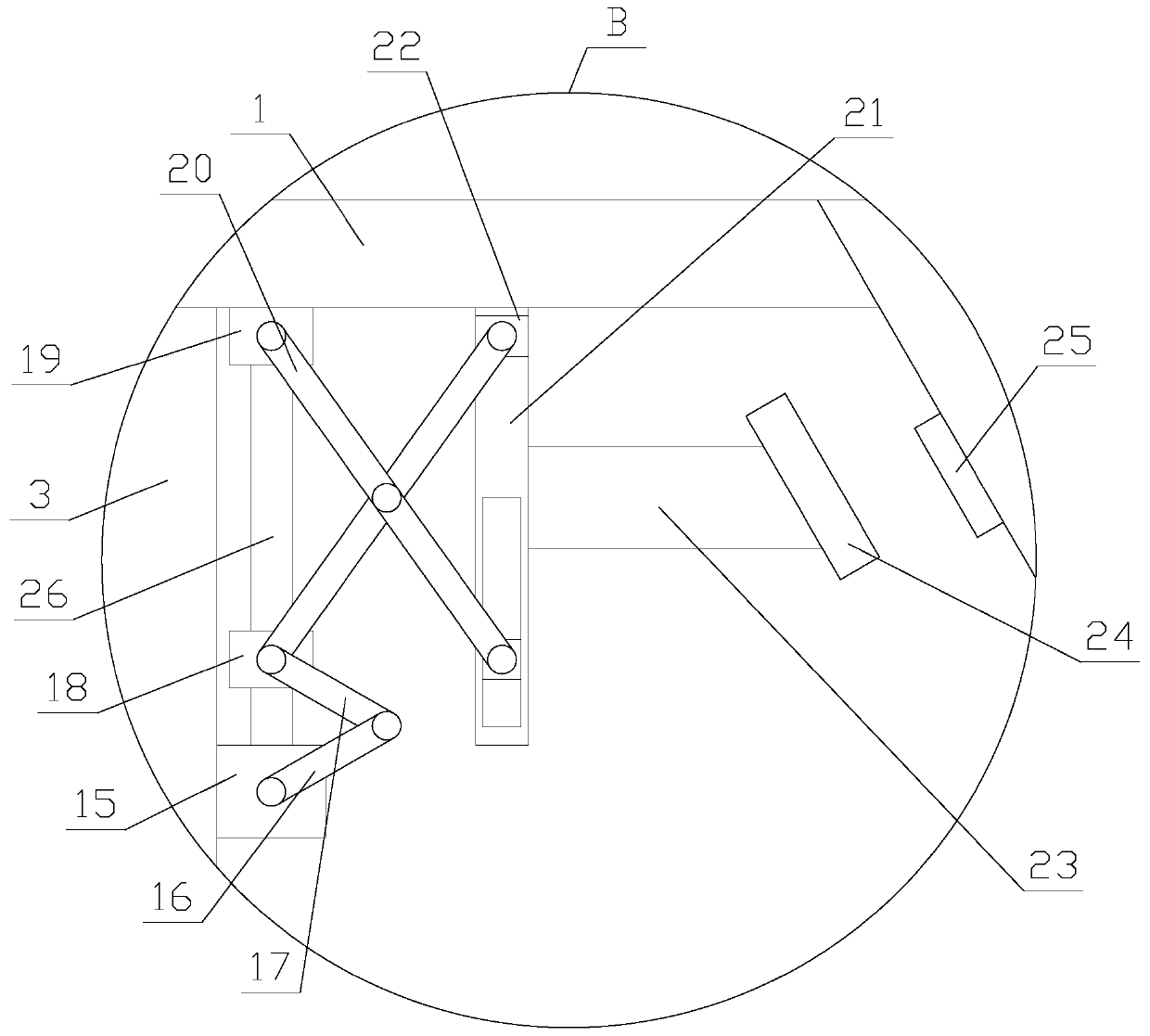 Ore beneficiation high-efficiency ore washing device with dredging function