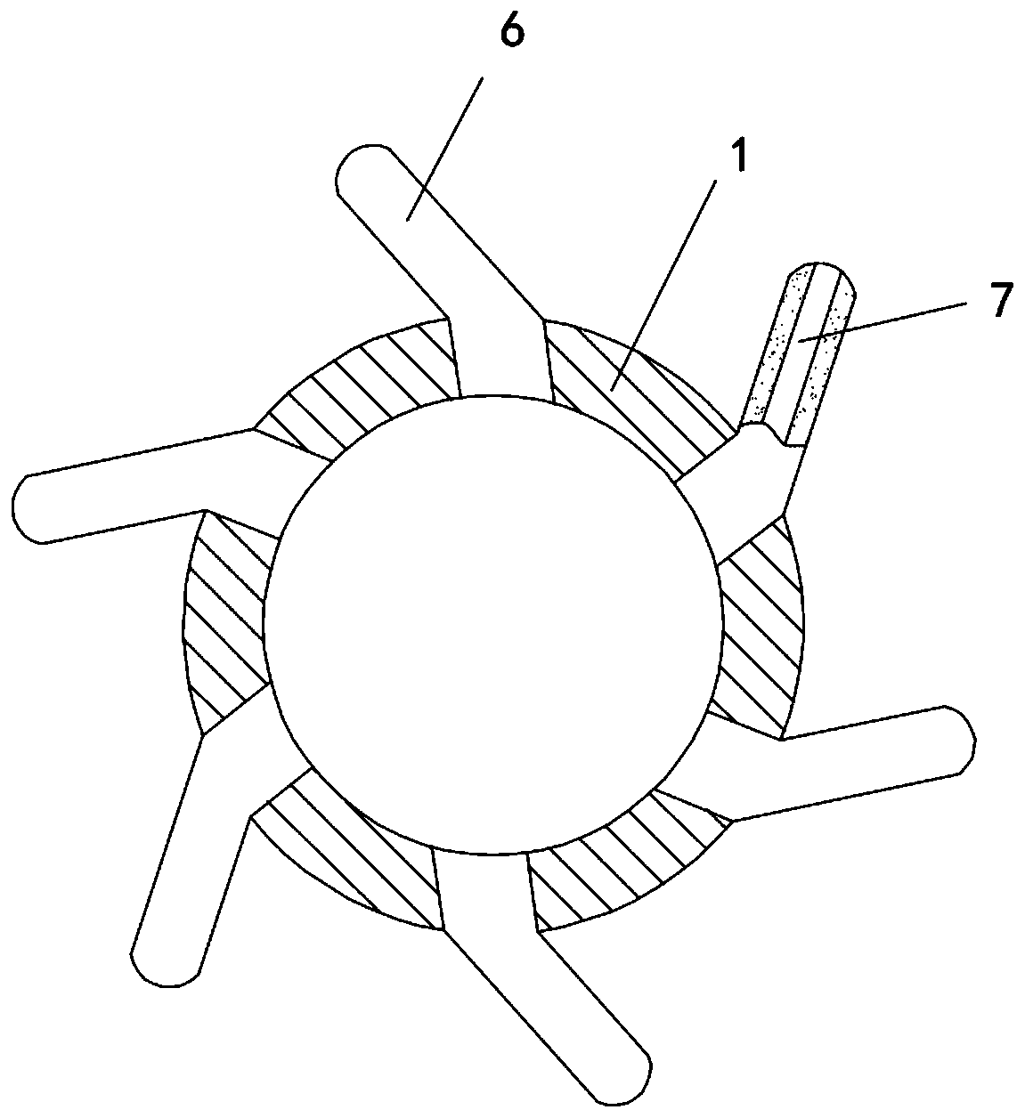 Self-propelled aeration equipment for breeding of aquatic products